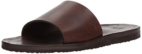 Frye Men's Cape Slide Sandal, Brown, 10 UK