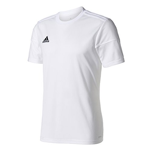 adidas Herren Squad 17 SS Jersey, White, 7-8 Years