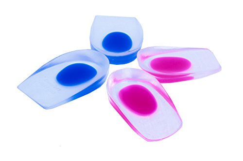 PRO 11 WELLBEING Pro11 Bienestar Claro Ortesis Gel para Talones para el Tratamiento de la Fascitis Plantar (47, Azul)