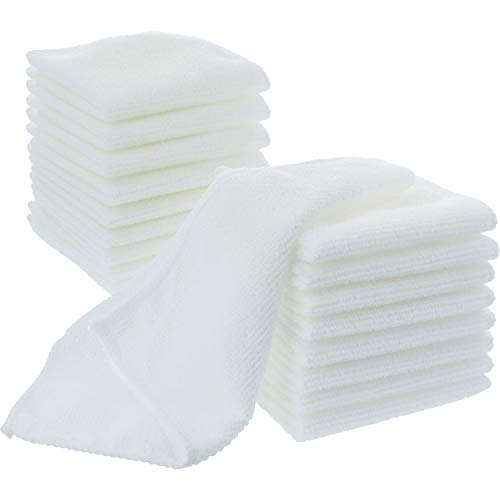 com-four® 18x Paños de Limpieza Facial de Microfibra - gsm 250 gr/m² - desmaquillador Suave para Quitar el Maquillaje de la Piel Sensible - Borrador de Maquillaje para la Cara