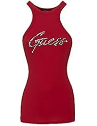 GUESS Camiseta W82I02 J1300 G503 Rojo