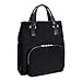 Produktbild Women's Slim Backpack Tote, Nylon, Small, Black - Sofia | McKlein - 18545