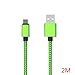 Produktbild Arichtop Multi-Color-1m / 2m / 3 Meter Quick Charge USB Typ C Kabel Handy-Schnelllade-Draht-Linie 2.4A USB-C Datenkabel