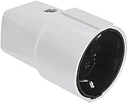 Bachmann 912.270 Schutzkontakt-Kupplung, zentral in Weiss