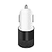 Produktbild Demino 2.1A 1A Legierung 2 USB-Anschlüsse Universal-intelligente Lade Dual USB Car Charger für iPhone für Android-Handy