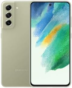 Samsung Galaxy S21 FE 5G Smartphone Android 128GB SIM Free Display 6.4" Dynamic AMOLED 2X, 3 Fotocamere Posteriori, Olive [Versione Italiana]