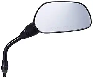 Uno Minda RV-1002R Shatterproof Glass Rear View Mirror-Right Hand for Bajaj Pulsar DTSi