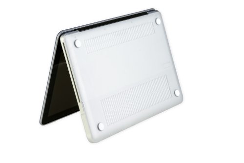 Gecko Macbook Pro 13″ Clip On Case – Milch-Weiss – trendige Farben / perfekter Schutz in der Farbe milch-weiss / frozen white geeignet für MacBook Pro 13,3″ (Typ A1278) - 4