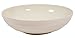Produktbild Jamie Oliver Waves - Große Salatschüssel, 32 cm, aus feinem, cremefarbenem Porzellan/Keramik, ultramodernes Geschirr, runde Coupeschüssel, für Obst oder um Speisen zu servieren, spülmaschinen- und mikrowellenfest