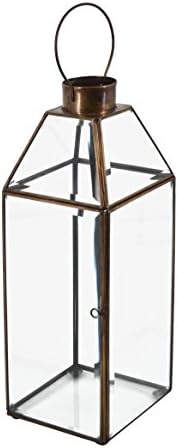 Moycor 7590106.0 Bezel Small Rectangle Candle Holder, 11 x 11 x 30 cm
