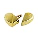25ml Heart Shape Perfume Spray Bottle Atomizer Refillable Gift - Golden, 7*6.5cm