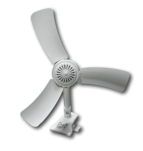 Tischventilator Ventilator tragbar Lüfter Kühler 230 V. 12 Watt für Tisch und Wand