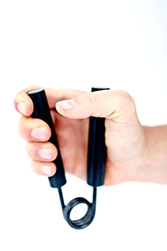 SPORTN NATION® – Handtrainer inkl. Körpermaßband – Fingerhantel, Fingertrainer, Unterarmtrainer, Ferdergriffhantel – PREMIUM Handmuskeltrainer in schwarz für die Stärkung, Steigerung und Verbesserung der Griffkraft und Unterarmmuskulatur – Training für die Hände- Finger- und Unterarme - 8