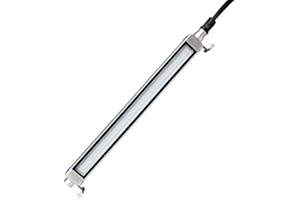 XUNDE Lot de 40 tubes lumineux LED industriels/industriels, 40 W 24 V IP68 anti-déflagrant/CNC pour intérieur de machine - 1250 mm