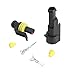 Produktbild Censhaorme HID Auto-Motorrad-Wasserdichte 1 Way Pin-elektrischer Draht Kabelverbindung Superseal Steckersatz