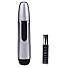 Mens Womens Electric Nose Ear Hair Removal Trimmer Groomer Shaver Clipper Cleaner Tool Silver Black