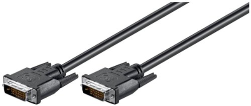 Wentronic DVI-D Kabel Dual Link (DVI-D (24+1) Stecker auf DVI-D (24+1) Stecker) 2 m