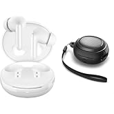 Spigen Audio TWS S10 Bluetooth Kablosuz KulaklıkiPX4 Beyaz Spigen Audio TWS S10 Kulaklık Kılıfı Ekstra Rugged Armor Hava Kana