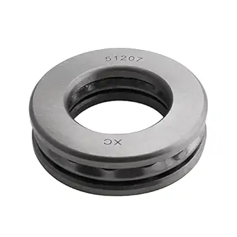 Othmro 51207 Thrust Ball Bearing 35mmx62mmx18mm High Temperature Bearing Steel Single Row Rolling 1pcs