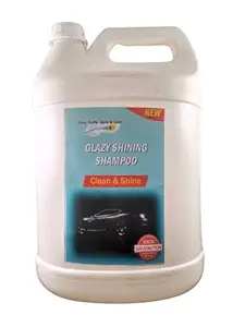 S.R.S.C Glazy Shining Car & Bike wash Shampoo 5litre (for Bucket, Foam & Snow Foam Wash)