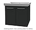 Produktbild PELIPAL Solitaire 9005 SET V125-2T: Keramik Waschtisch Villeroy & Boch Avento, Weiß + Unterschrank /