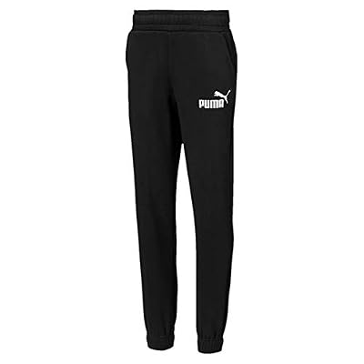 PUMA Ess Logo Sweat Pants FL Cl Pantalon B Taille Unique Cotton Black