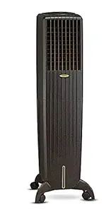 Symphony Diet 50i Tower Air Cooler with Remote, Multistage Air Purification, Honeycomb Pad - 50L, Black