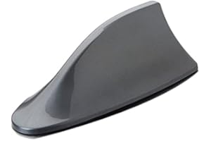 STTDY Antenne de Requin,pour Volkswagen Polo Golf 4 5 6 7 mk4 Passat b5 b6 b7 Touran Bora Accessoires Auto Radio Shark Fin antenan Car-Styling Gris