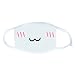 Produktbild Seawood Weiße Mundschutz-/Anti-Staub-Gesichtsmaske mit niedlichen Emoticons / Kaomojis, 2 Stück 1 1 7.87" x 3.54"