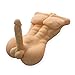 Produktbild 3D Männlichen Körper Realistische Liebespuppe Lebensechte Torso und Große Dildo Weibliche Wasserdicht Silikon Sex Spielzeug