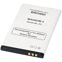 Batteria Per Brondi Magnum 4 - 3.7V 950mAh, Modello BL-5C, Ricambio Specifico E Compatibile - Foto 9