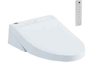 Toto TSW3084T4001 Washlet+ C5 Elongated Soft Close Bidet Seat