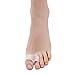 Produktbild Huayang weiche Silikon Gel Zwei Zehen Trennzeichen Hallux Valgus Corrector Glätteisen Orthese entlasten