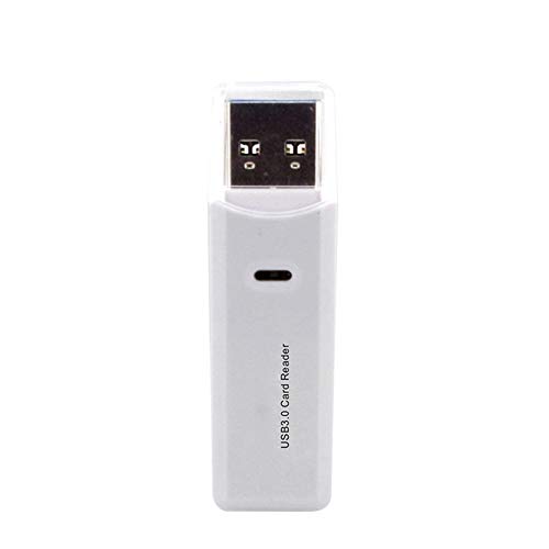 Preisvergleich Produktbild ljym88 Kartenleser / TF / TF-Kartenleser Mini-Hochgeschwindigkeitsadapter für PC multifunktionale tragbare leichte USB 3.0(Weiß)
