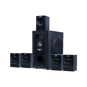 Impex Lyric 45 Watts 5.1 Channel Multimedia Speaker System with USB/SD/MMC Card/Bluetooth/FM Radio & Remote Function (Black)