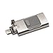 Produktbild SpLYJ 32G DREI-in-One-UG-UG-U-Metallplatte aus Metall für 16 U für iPhone U-Festplatte U-Festplatte Memory Stick Speicheradapter USB-Flash-Laufwerk (Farbe : Silber, größe : 64GB)