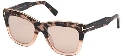 Preisvergleich Produktbild Tom Ford Sonnenbrillen Julie FT 0685 PINK Havana / Brown Damenbrillen