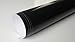 Produktbild Schwarz Glanz Autofolie 300x152cm Blasenfrei mit Luftkanäle Gratis Montageanleitung 6,33€/1qm