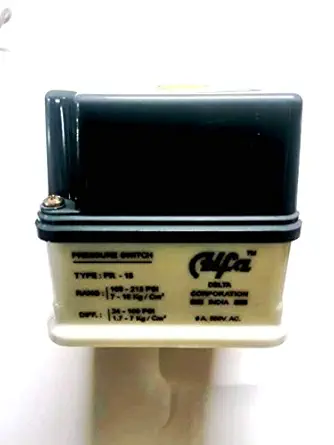 Alfa Pressure Control Switch For Air Compressor