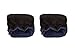 Baby Pushchair/Pram/Stroller Hand Warmer Mitts / Gloves - Black / Dark Blue