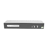  Linkskey 2-Port Dual Monitor DVI/DVI USB Audio und Mikrofon KVM-Switch (LDV-DM202AUSK) schwarz 1920x1200
