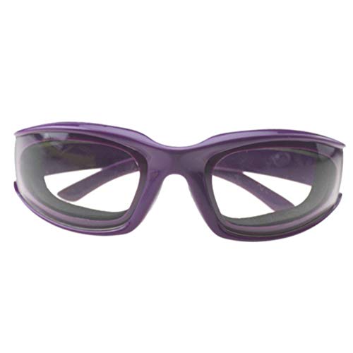 Preisvergleich Produktbild BESTONZON Küchenbrillen Zwiebelgläser reißenfreie Gläser zum Schneiden von Hackfleisch (lila)