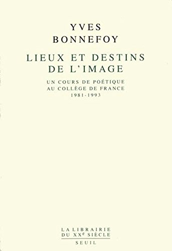 couverture de : Lieux et destins de l'image