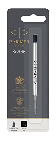 Parker Quink Ball Pen Refill Broad Nib, Black
