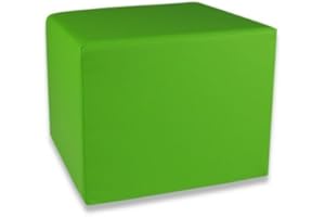 Fränkische Schlafmanufaktur Stufenlagerungswürfel, Bandscheibenwürfel, Lagerungswürfel, mit Soft-Kunstlederbezug, ca. 50x45x40