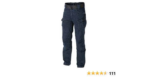 HELIKON Tex Urban Tactical Pants Denim Blue, Blu Navy, 32\