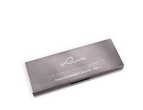 Luvia Cosmetics – Lidschatten Palette Timeless Smokey Shades – Gun Metallic Eyeshadow Palette – 12 Lidschatten in einer Palette Ideal als Geschenk für Frauen oder als Muttertag Geschenke für Frauen – Lidschatten Vegan Make Up - 2