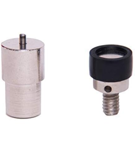 GETMORE Parts Holle klinknagels enkele kop, enkele kop klinknagels, eenzijdig gesloten, tweedelig, messing, roestvrij - vanaf 100 stuks, zwart, 5 mm