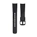 Produktbild Altsommer Multi Farben Uhrenarmband für Garmin Forerunner 645 Sportuhr Armband Silikon Armband Ersatzarmband mit Schnellverschluss Einfach Fit für Damen Herren Größe: L Weiß (Schwarz)