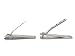 Kohm Toenail Clipper for Thick Nails - 4mm Wide Jaw Opening, Curved Blades, Stainless Steel